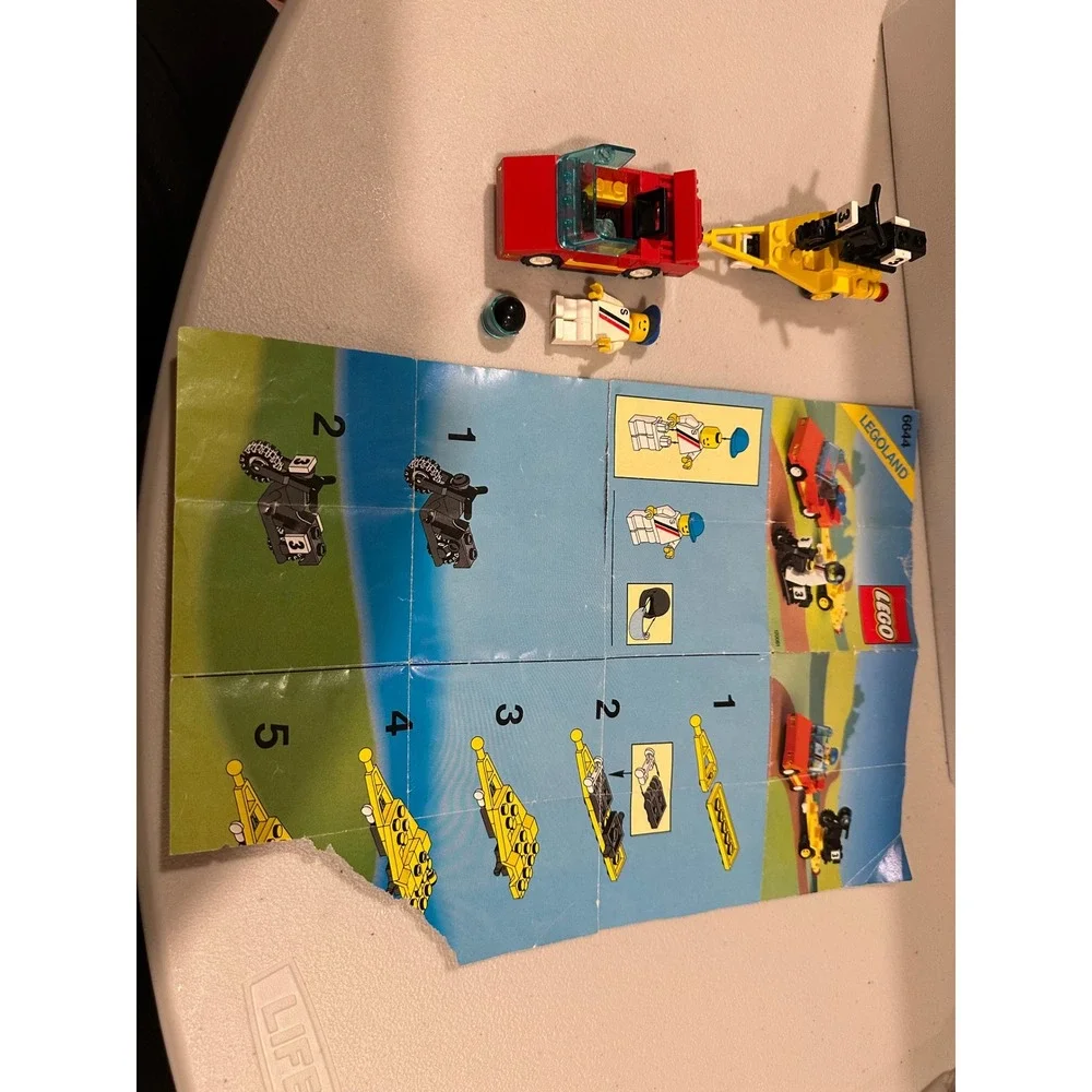 LEGO 6644 Road Rebel 1990 Classic Town Complete w/ Instructions Vintage